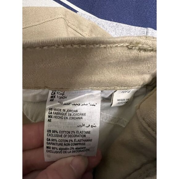 NWT‎ $49 Macy's STYLE & CO Pants Women's Size 10P 10 Petite Tan Boot Tag BKH-C - Picture 11 of 12